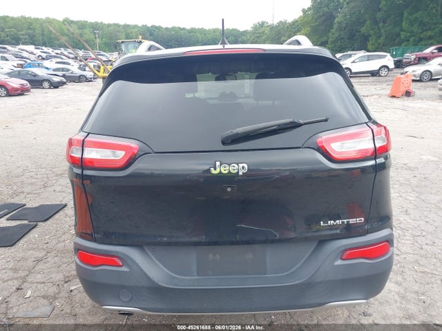 2016 Jeep Cherokee Limited მანქანა იყიდება აუქციონზე, vin: 1C4PJLDB7GW211941, აუქციონის ნომერი: 45261688