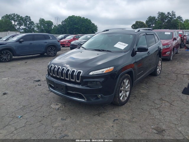 2016 Jeep Cherokee Limited მანქანა იყიდება აუქციონზე, vin: 1C4PJLDB7GW211941, აუქციონის ნომერი: 45261688