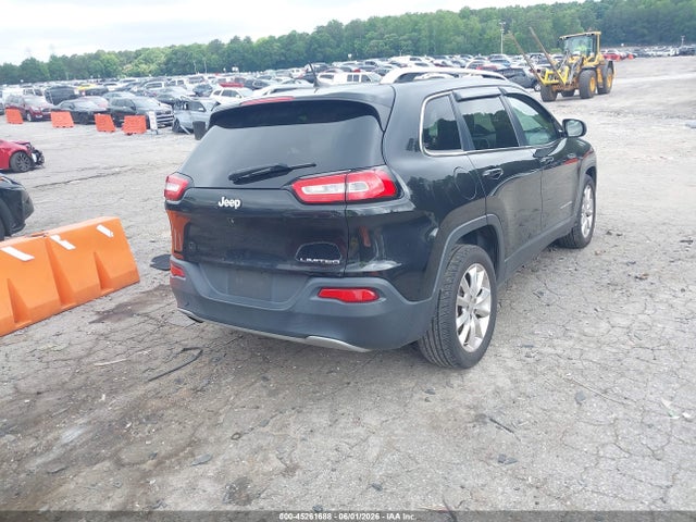 2016 Jeep Cherokee Limited მანქანა იყიდება აუქციონზე, vin: 1C4PJLDB7GW211941, აუქციონის ნომერი: 45261688