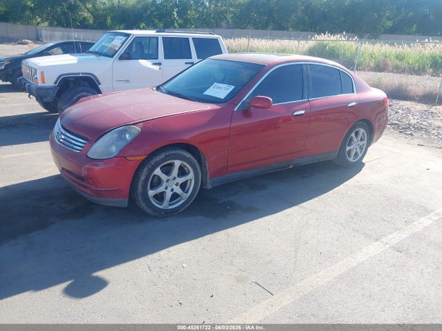 2004 Infiniti G35x მანქანა იყიდება აუქციონზე, vin: JNKCV51F14M702145, აუქციონის ნომერი: 45261722