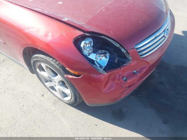2004 Infiniti G35x მანქანა იყიდება აუქციონზე, vin: JNKCV51F14M702145, აუქციონის ნომერი: 45261722