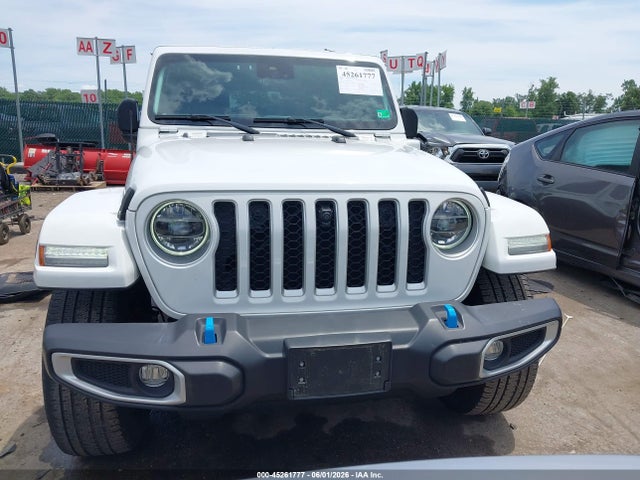 Auction sale of the 2022 Jeep Wrangler 4xe Unlimited Sahara 4x4, vin: 1C4JJXP6XNW221016, lot number: 45261777