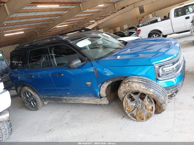 Aukcja sprzedaży 2022 Ford Bronco Sport Badlands, vin: 3FMCR9D90NRD66804, numer aukcji: 45261877