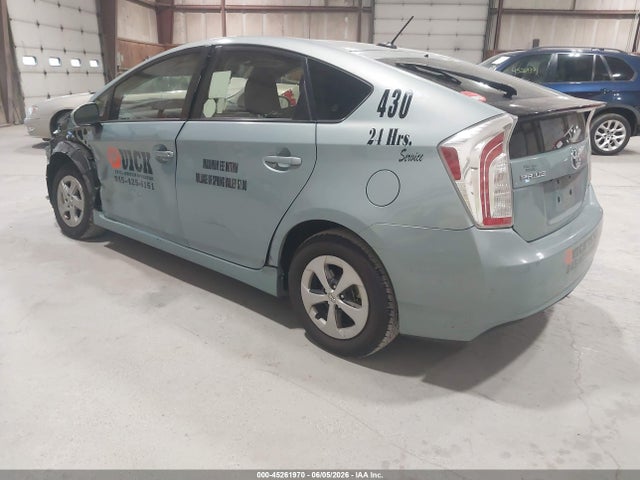Aukcja sprzedaży 2013 Toyota Prius Three, vin: JTDKN3DU7D5629465, numer aukcji: 45261970