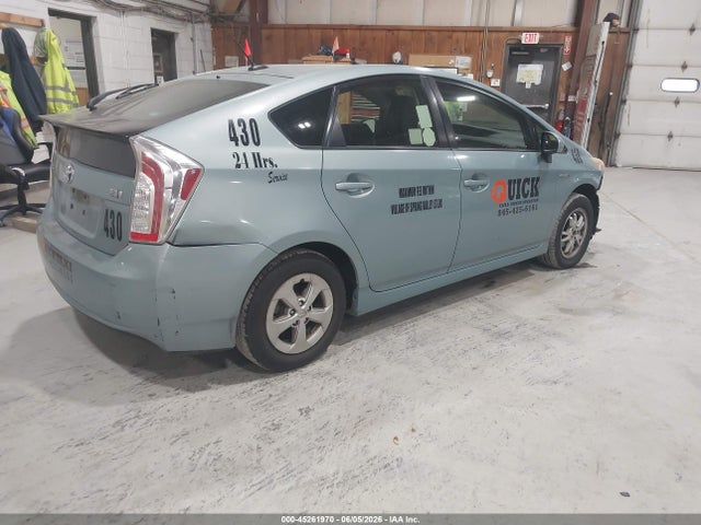 Aukcja sprzedaży 2013 Toyota Prius Three, vin: JTDKN3DU7D5629465, numer aukcji: 45261970