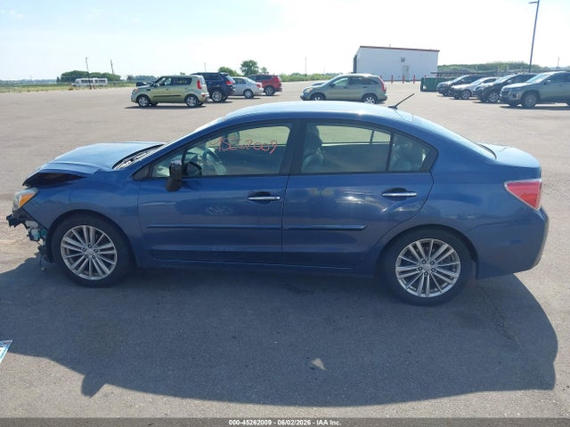 45262009 :رقم المزاد ، JF1GJAG66DH007219 vin ، 2013 Subaru Impreza 2.0i Limited مزاد بيع