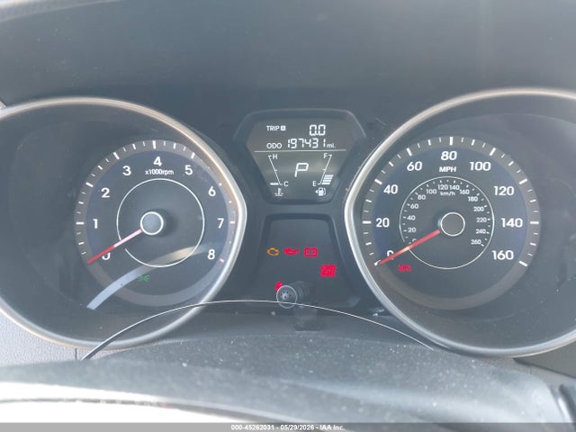 2013 Hyundai Elantra Gls მანქანა იყიდება აუქციონზე, vin: 5NPDH4AE6DH397752, აუქციონის ნომერი: 45262031