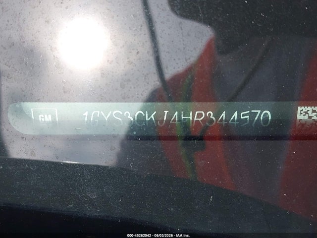 45262042 :رقم المزاد ، 1GYS3CKJ4HR344570 vin ، 2017 Cadillac Escalade Premium Luxury مزاد بيع