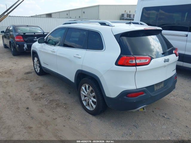 Продаж на аукціоні авто 2015 Jeep Cherokee Limited, vin: 1C4PJLDSXFW542107, номер лоту: 45262176