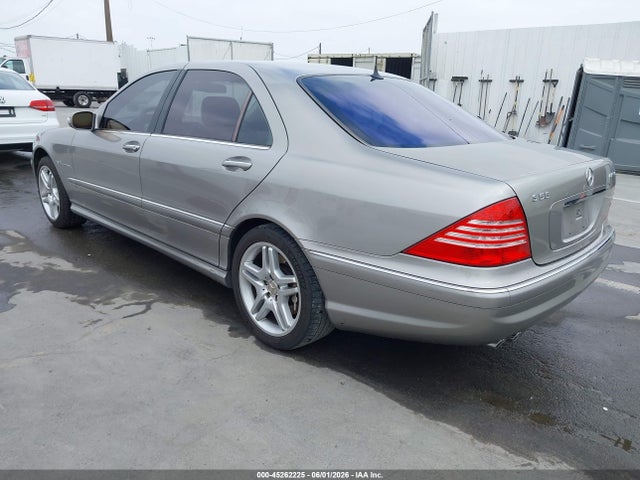 2004 Mercedes-benz S 55 Amg მანქანა იყიდება აუქციონზე, vin: WDBNG74J84A425297, აუქციონის ნომერი: 45262225