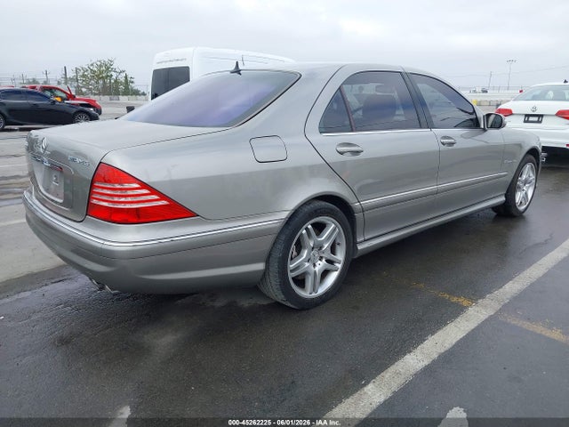 2004 Mercedes-benz S 55 Amg მანქანა იყიდება აუქციონზე, vin: WDBNG74J84A425297, აუქციონის ნომერი: 45262225