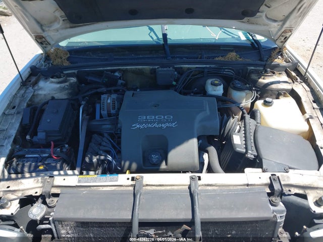 45262228 :رقم المزاد ، 1G4CU541244103562 vin ، 2004 Buick Park Avenue Ultra مزاد بيع