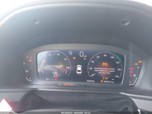1HGCY2F52PA012032 Honda Accord Hybrid Sport