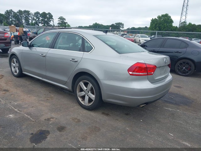 Auction sale of the 2013 Volkswagen Passat 2.5l Se, vin: 1VWBH7A38DC102778, lot number: 45262273