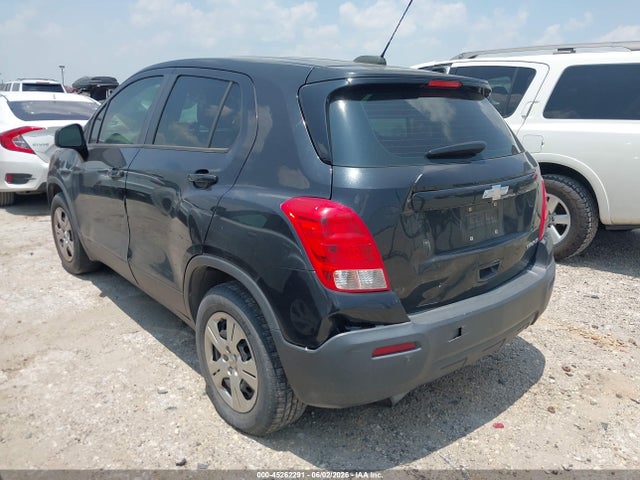 Продаж на аукціоні авто 2015 Chevrolet Trax 1ls, vin: 3GNCJKSB8FL199483, номер лоту: 45262291