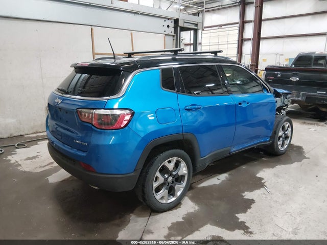 Aukcja sprzedaży 2018 Jeep Compass Limited 4x4, vin: 3C4NJDCB0JT146698, numer aukcji: 45262349