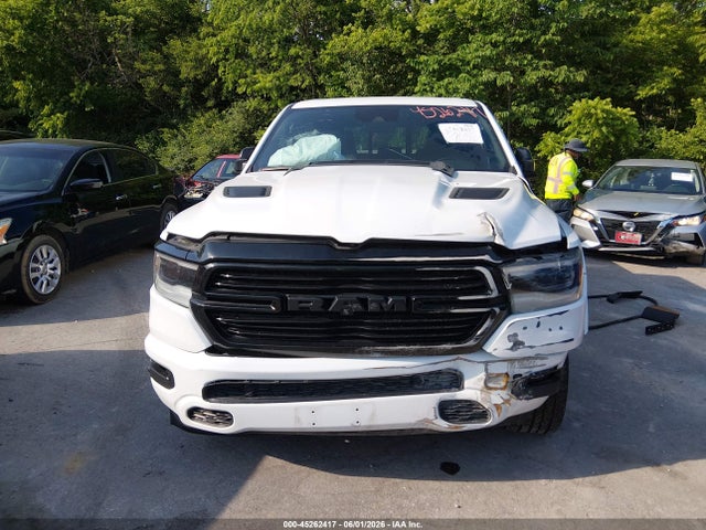 2021 Ram 1500 Laramie  4x4 5'7 Box მანქანა იყიდება აუქციონზე, vin: 1C6SRFJT1MN615652, აუქციონის ნომერი: 45262417