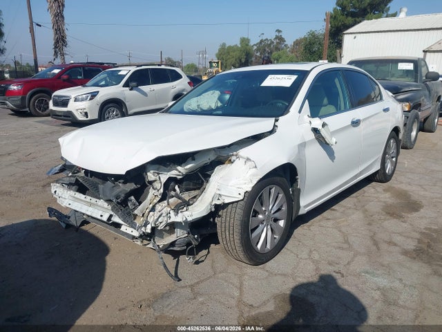 2014 Honda Accord Ex-l მანქანა იყიდება აუქციონზე, vin: 1HGCR2F83EA080828, აუქციონის ნომერი: 45262536