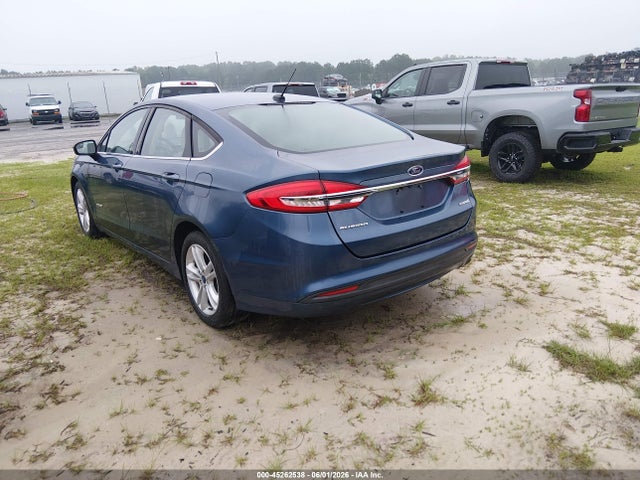 3FA6P0UUXJR235919 Ford Fusion Hybrid S
