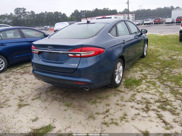 3FA6P0UUXJR235919 Ford Fusion Hybrid S