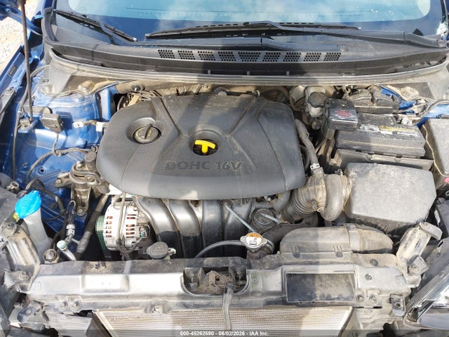 2016 Hyundai Elantra Se მანქანა იყიდება აუქციონზე, vin: 5NPDH4AE9GH792982, აუქციონის ნომერი: 45262590