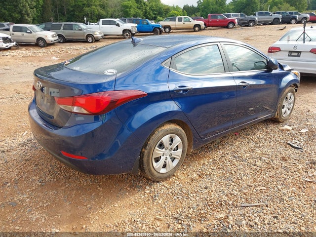 2016 Hyundai Elantra Se მანქანა იყიდება აუქციონზე, vin: 5NPDH4AE9GH792982, აუქციონის ნომერი: 45262590