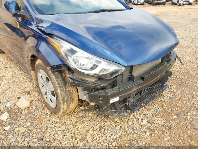 2016 Hyundai Elantra Se მანქანა იყიდება აუქციონზე, vin: 5NPDH4AE9GH792982, აუქციონის ნომერი: 45262590