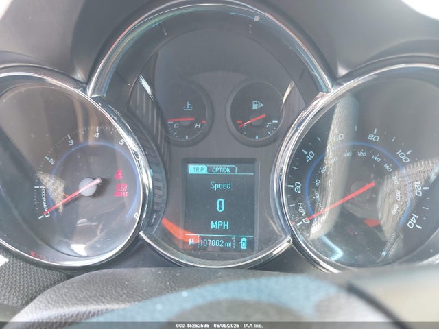 45262595 :رقم المزاد ، 1G1PG5SB1D7319435 vin ، 2013 Chevrolet Cruze Ltz مزاد بيع