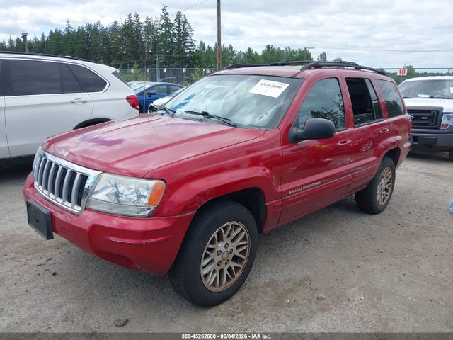 2004 Jeep Grand Cherokee Limited მანქანა იყიდება აუქციონზე, vin: 1J8GW58N84C219439, აუქციონის ნომერი: 45262600
