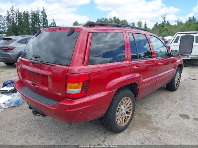 2004 Jeep Grand Cherokee Limited მანქანა იყიდება აუქციონზე, vin: 1J8GW58N84C219439, აუქციონის ნომერი: 45262600