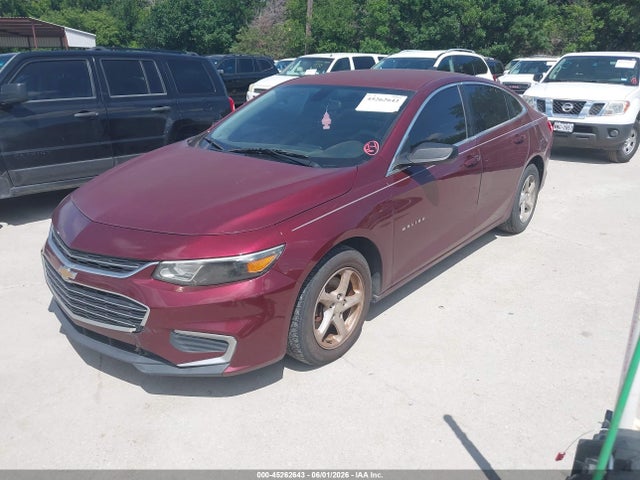 2016 Chevrolet Malibu Ls მანქანა იყიდება აუქციონზე, vin: 1G1ZB5ST8GF280319, აუქციონის ნომერი: 45262643