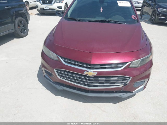 2016 Chevrolet Malibu Ls მანქანა იყიდება აუქციონზე, vin: 1G1ZB5ST8GF280319, აუქციონის ნომერი: 45262643