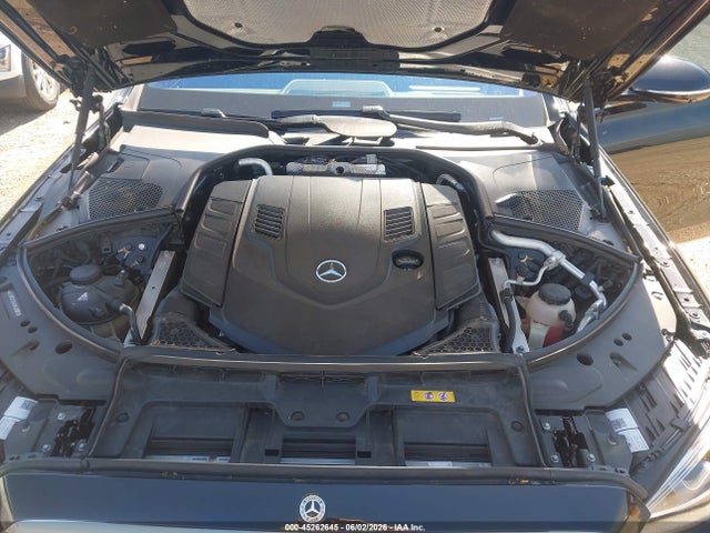 2022 Mercedes-benz S 580 4matic მანქანა იყიდება აუქციონზე, vin: W1K6G7GB1NA100606, აუქციონის ნომერი: 45262645