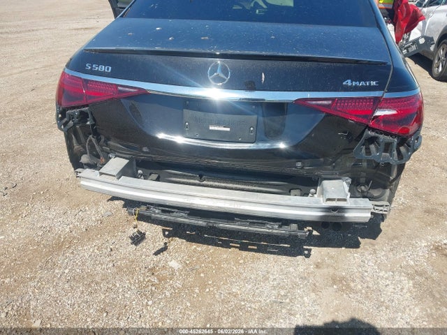 2022 Mercedes-benz S 580 4matic მანქანა იყიდება აუქციონზე, vin: W1K6G7GB1NA100606, აუქციონის ნომერი: 45262645