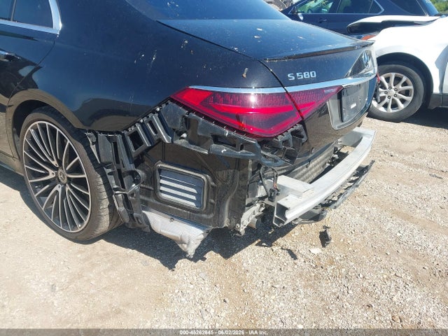 2022 Mercedes-benz S 580 4matic მანქანა იყიდება აუქციონზე, vin: W1K6G7GB1NA100606, აუქციონის ნომერი: 45262645
