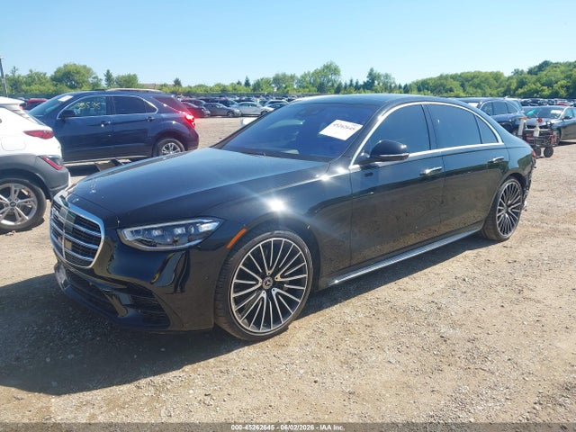 2022 Mercedes-benz S 580 4matic მანქანა იყიდება აუქციონზე, vin: W1K6G7GB1NA100606, აუქციონის ნომერი: 45262645