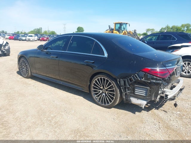 2022 Mercedes-benz S 580 4matic მანქანა იყიდება აუქციონზე, vin: W1K6G7GB1NA100606, აუქციონის ნომერი: 45262645