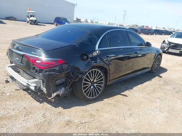 2022 Mercedes-benz S 580 4matic მანქანა იყიდება აუქციონზე, vin: W1K6G7GB1NA100606, აუქციონის ნომერი: 45262645