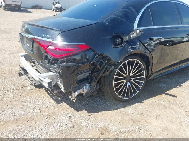 2022 Mercedes-benz S 580 4matic მანქანა იყიდება აუქციონზე, vin: W1K6G7GB1NA100606, აუქციონის ნომერი: 45262645