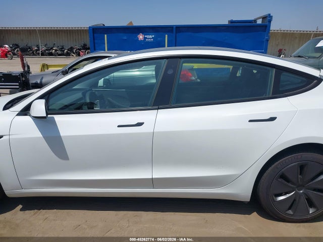 45262774 :رقم المزاد ، 5YJ3E1EA6SF064909 vin ، 2025 Tesla Model 3 Long Range Rear-wheel Drive/standard Rear-wheel Drive مزاد بيع