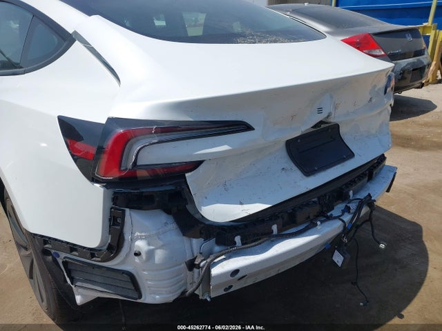 45262774 :رقم المزاد ، 5YJ3E1EA6SF064909 vin ، 2025 Tesla Model 3 Long Range Rear-wheel Drive/standard Rear-wheel Drive مزاد بيع