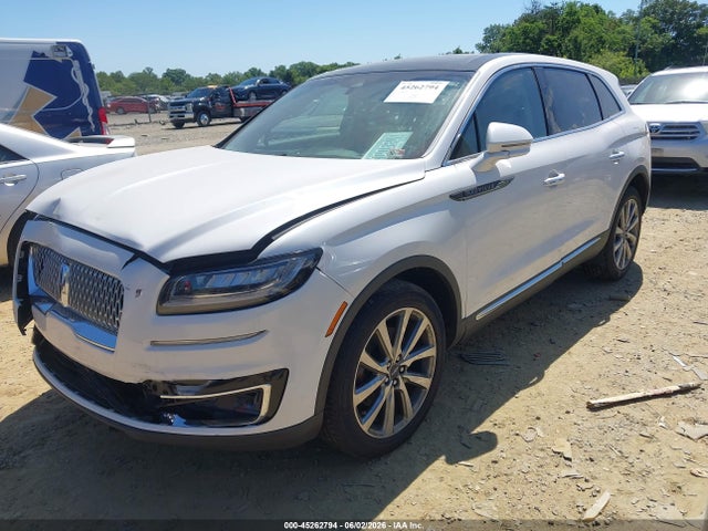 Продажа на аукционе авто 2019 Lincoln Nautilus Reserve, vin: 2LMPJ8L99KBL58123, номер лота: 45262794