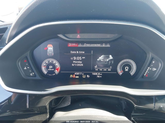 Продаж на аукціоні авто 2020 Audi Q3 Premium Plus 45 Tfsi S Line Quattro Tiptronic, vin: WA1EECF36L1119531, номер лоту: 45262932