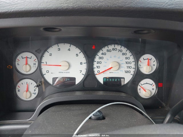45262967 :رقم المزاد ، 1D7HA18D05S323253 vin ، 2005 Dodge Ram 1500 Slt/laramie مزاد بيع