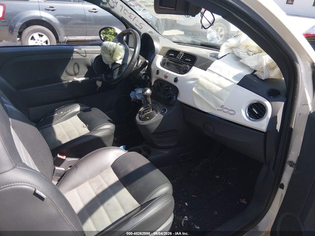 45262998 :رقم المزاد ، 3C3CFFBR4CT358028 vin ، 2012 Fiat 500 Sport مزاد بيع