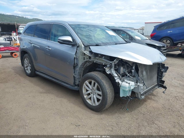 Toyota Highlander Le V6 2014 5TDBKRFH8ES009814 Image 1