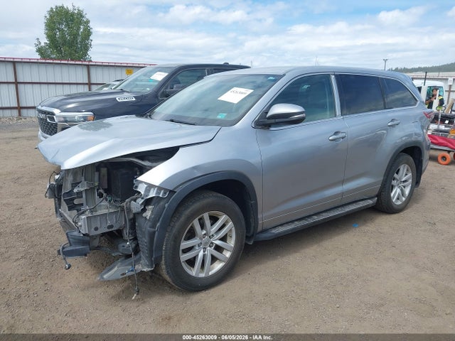 Toyota Highlander Le V6 2014 5TDBKRFH8ES009814 Image 2