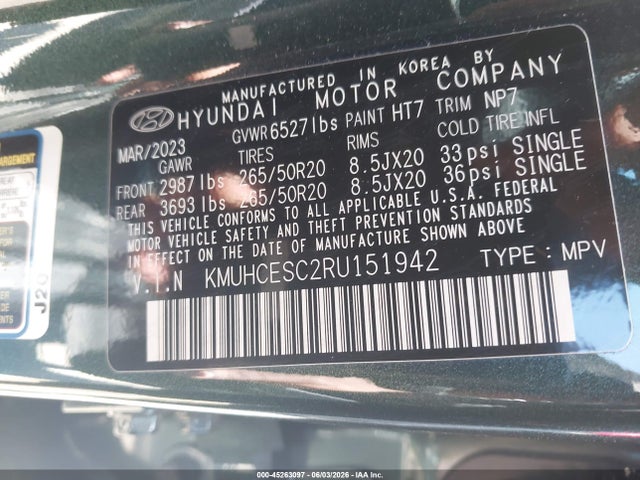Продажа на аукционе авто 2024 Genesis Gv80 3.5t Awd, vin: KMUHCESC2RU151942, номер лота: 45263097