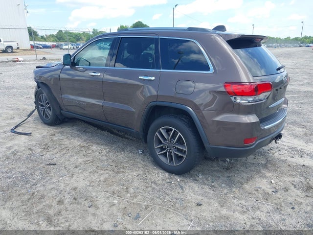 Продажа на аукционе авто 2020 Jeep Grand Cherokee Limited 4x2, vin: 1C4RJEBG9LC306483, номер лота: 45263102