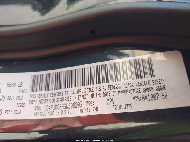 Jeep Cherokee 75th Anniversary 2016 1C4PJMCS6GW309205 Image 9